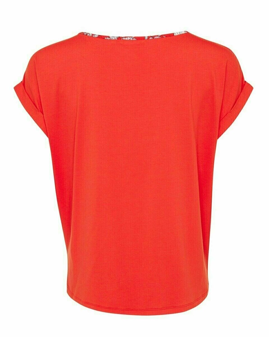Mexx Printed combi top Red Red | OQ0178435